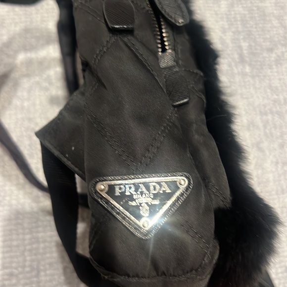Prada rabbit fur backpack - Picture 3 of 7